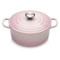 Кастрюля Le Creuset 24см, чугун, розовый (Shell Pink)