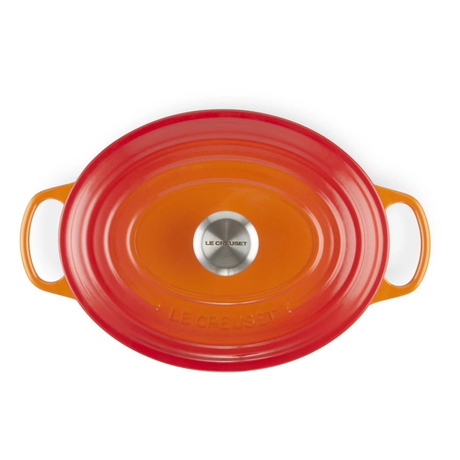 Утятница Le Creuset Flame 29см, огненная лава, чугун
