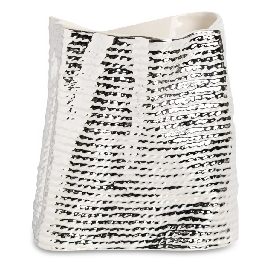 Ваза Argenesi Vesta 17 см, керамика, белый