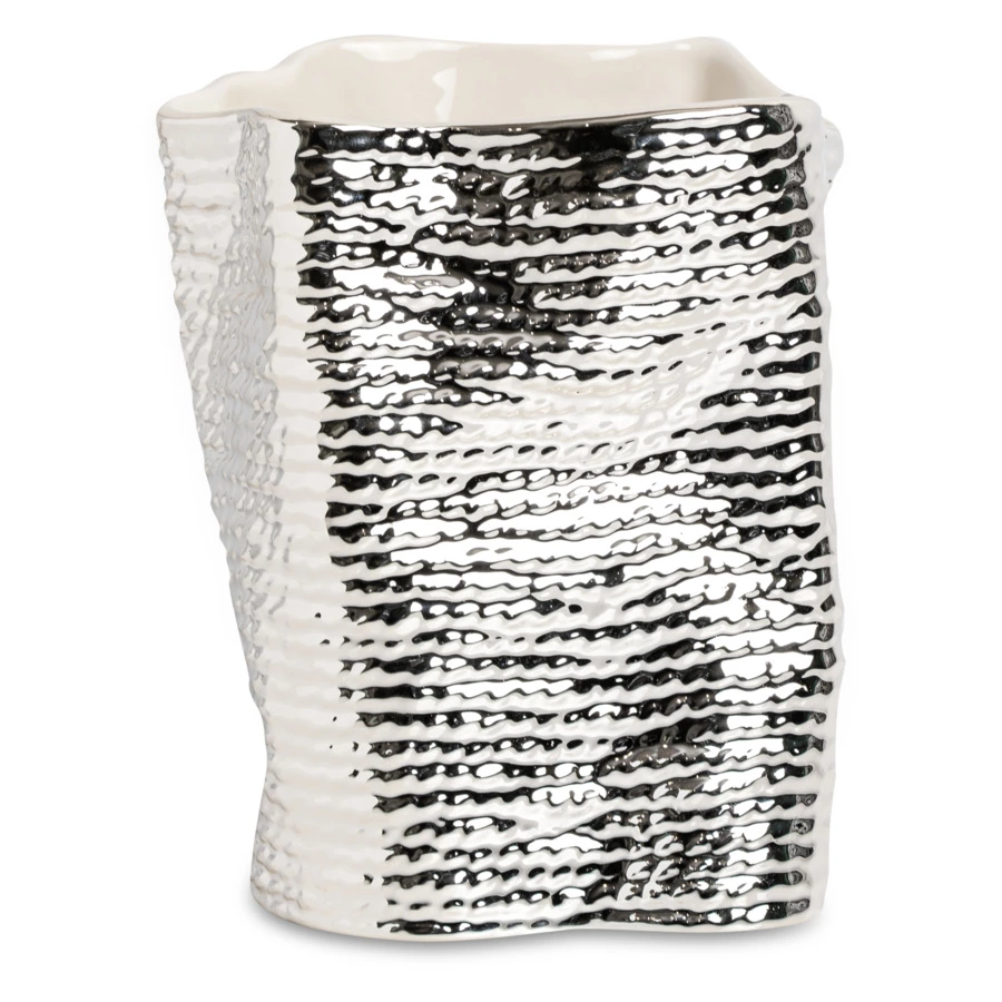 Ваза Argenesi Vesta 17 см, керамика, белый