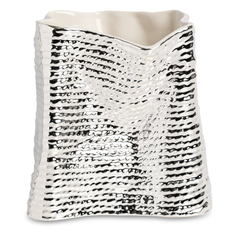 Ваза Argenesi Vesta 17 см, керамика, белый