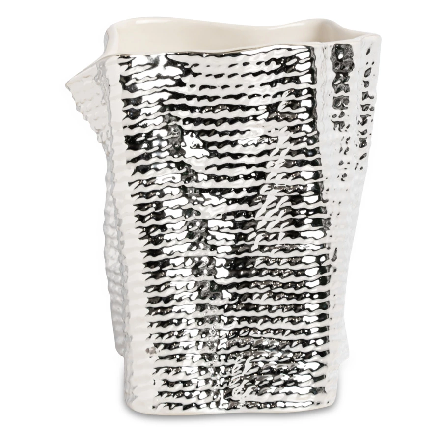 Ваза Argenesi Vesta 17 см, керамика, белый