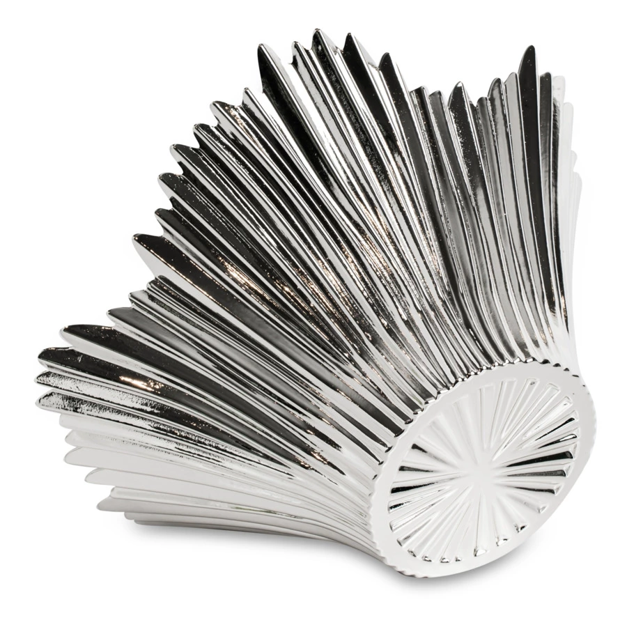 Чаша стеклянная  Argenesi Venezia 11 см, стекло, небесно-голубая