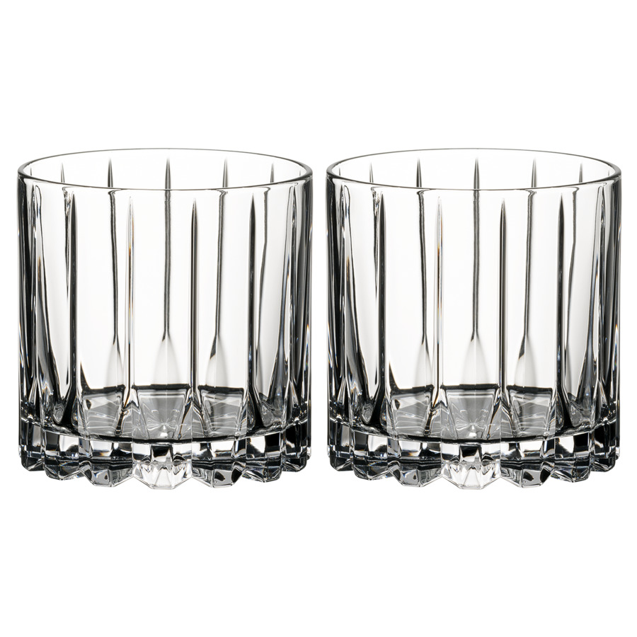 Набор стаканов для виски Riedel Rocks Bar 283 мл, 2 шт, хрусталь бессвинцовый набор бокалов для бренди brandy 840 мл 2 шт 6416 18 riedel