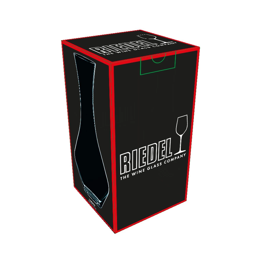 Декантер для любых вин Riedel Cabernet 1050мл, Д12,4хН23см, машинная работа, стекло хрустальное