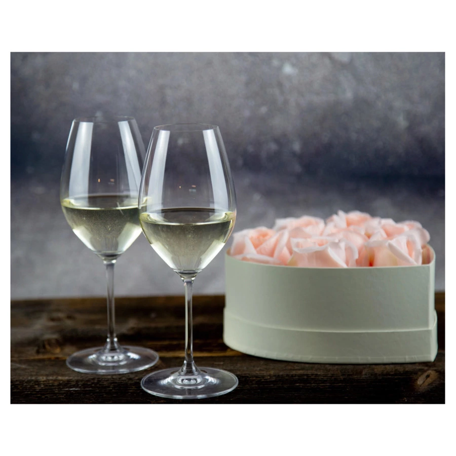 Набор бокалов для шампанского Riedel Vinum Champagne 445мл, 2шт, стекло хрустальное