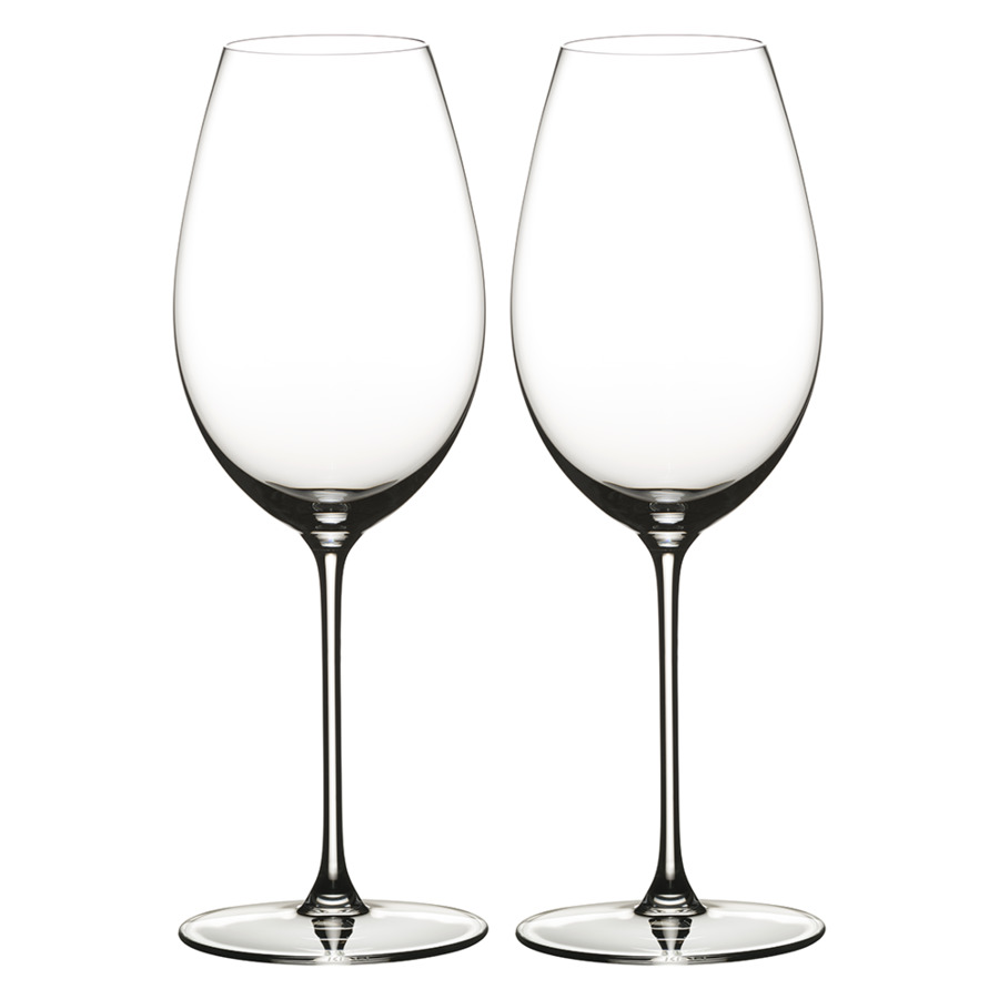 Набор бокалов для белого вина Riedel Sauvignon Blanc Veritas 440 мл, 2 шт, хрусталь бессвинцовый набор из 2 бокалов 540 мл halimba sauvignon blanc 2 шт