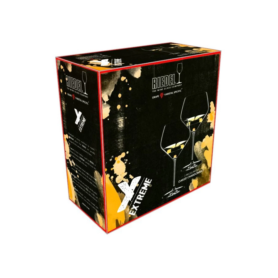 Набор бокалов для вина Riedel Extreme Oaked Chardonnay 670 мл, 2шт, стекло хрустальное