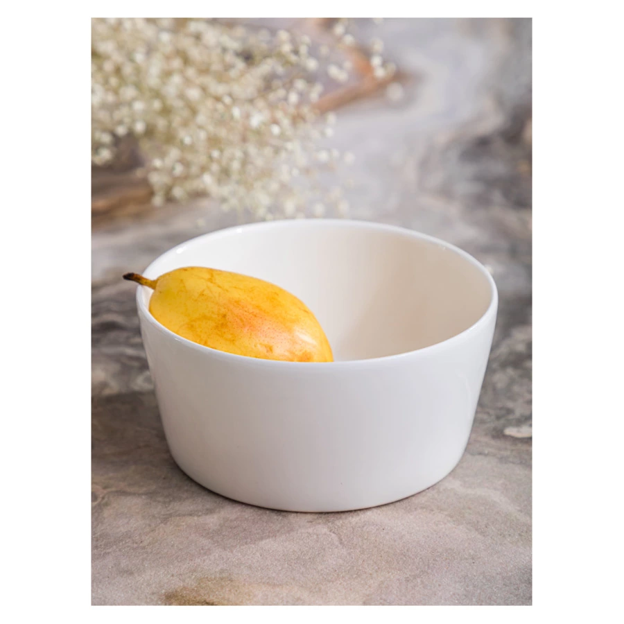 Салатник порционный Mix&Match Конус 14 см, фарфор костяной