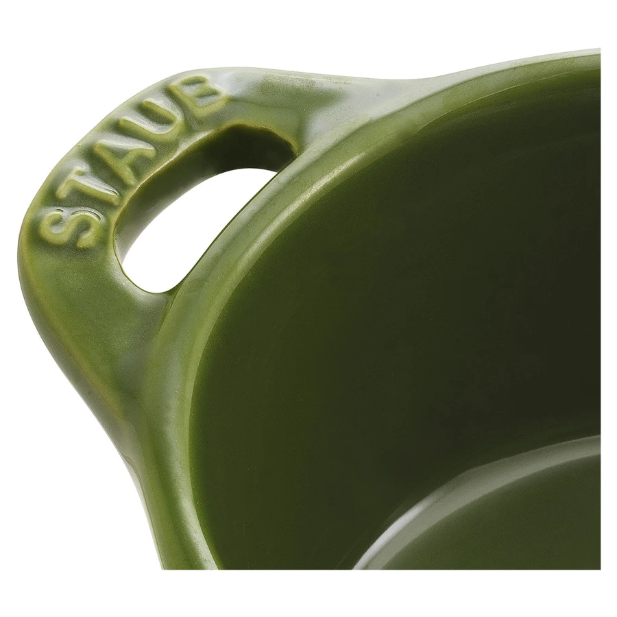 Кокотница Staub Ceramic 200 мл, d10 см, керамика, зеленый базилик