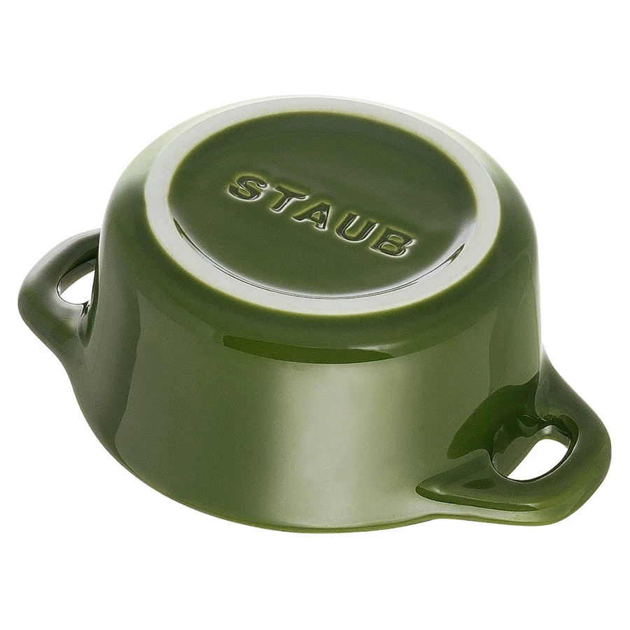 Кокотница Staub Ceramic 200 мл, d10 см, керамика, зеленый базилик