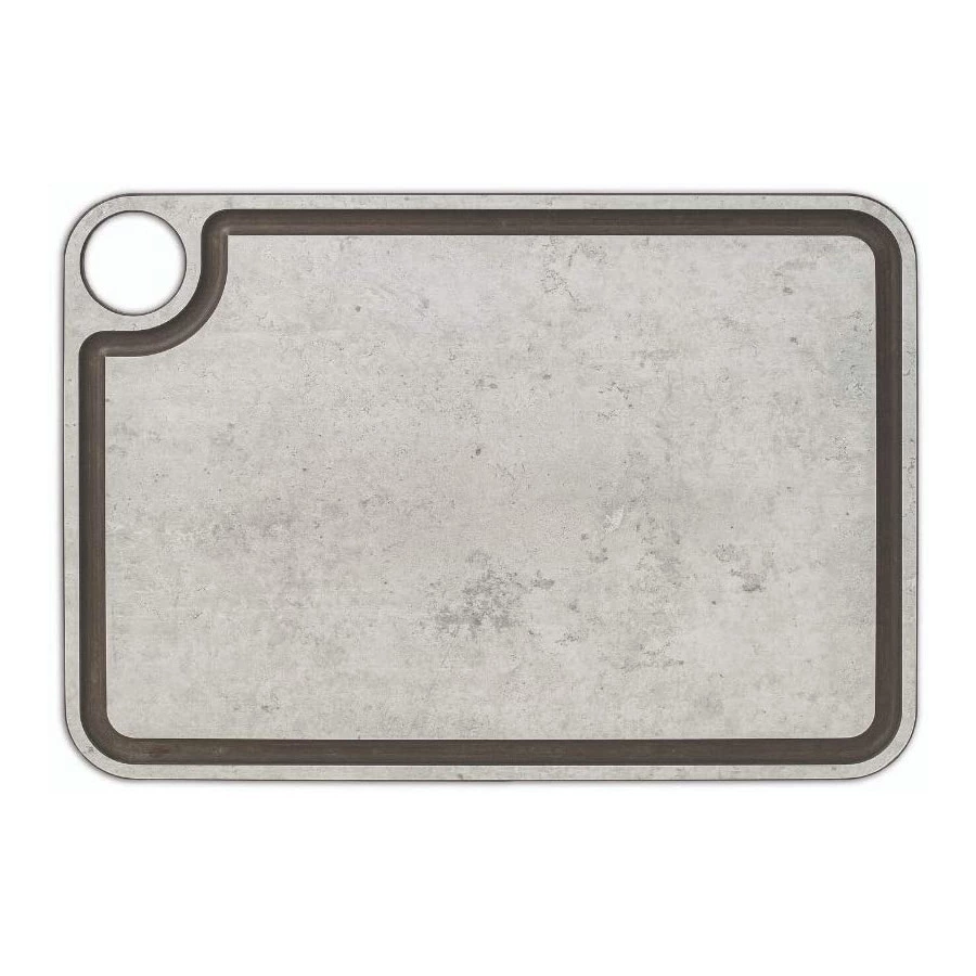 Доска разделочная с желобом Arcos Accessories 33х23см, древесный композит, мрамор