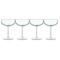 Набор креманок для шампанского и мартини Luigi Bormioli Талисман 300 мл, 4 шт, стекло хрустальное