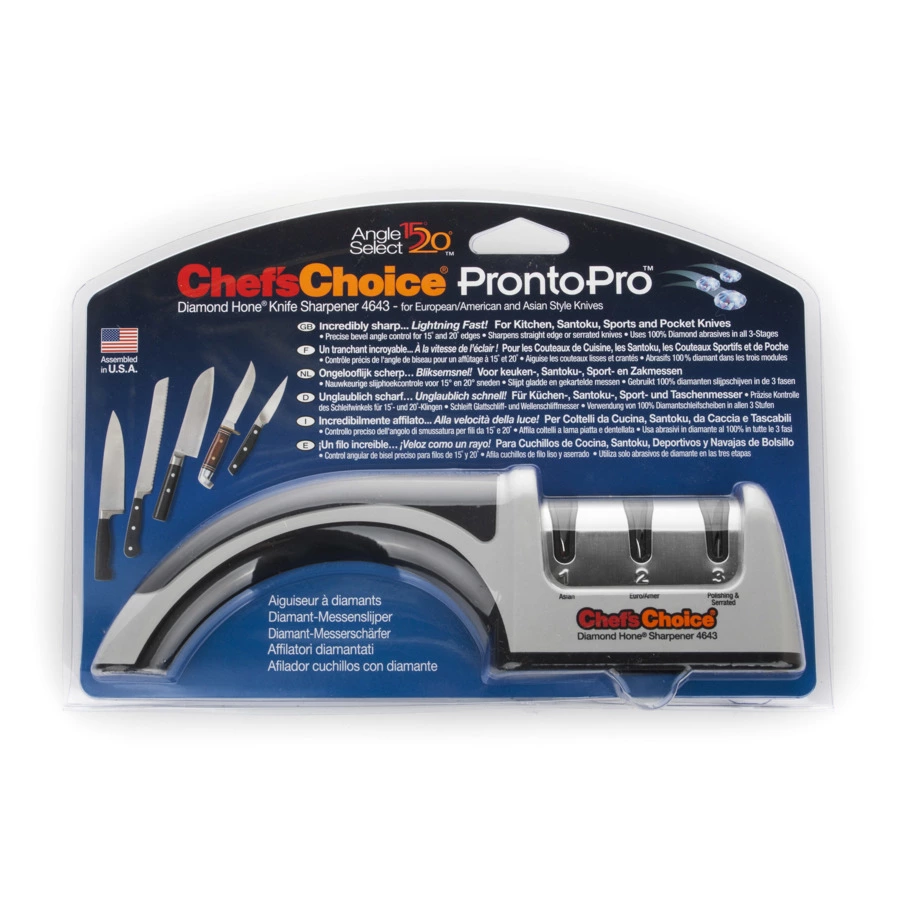 Точилка, механическая, для европейских и азиатских  ножей, «Chef’sChoice»