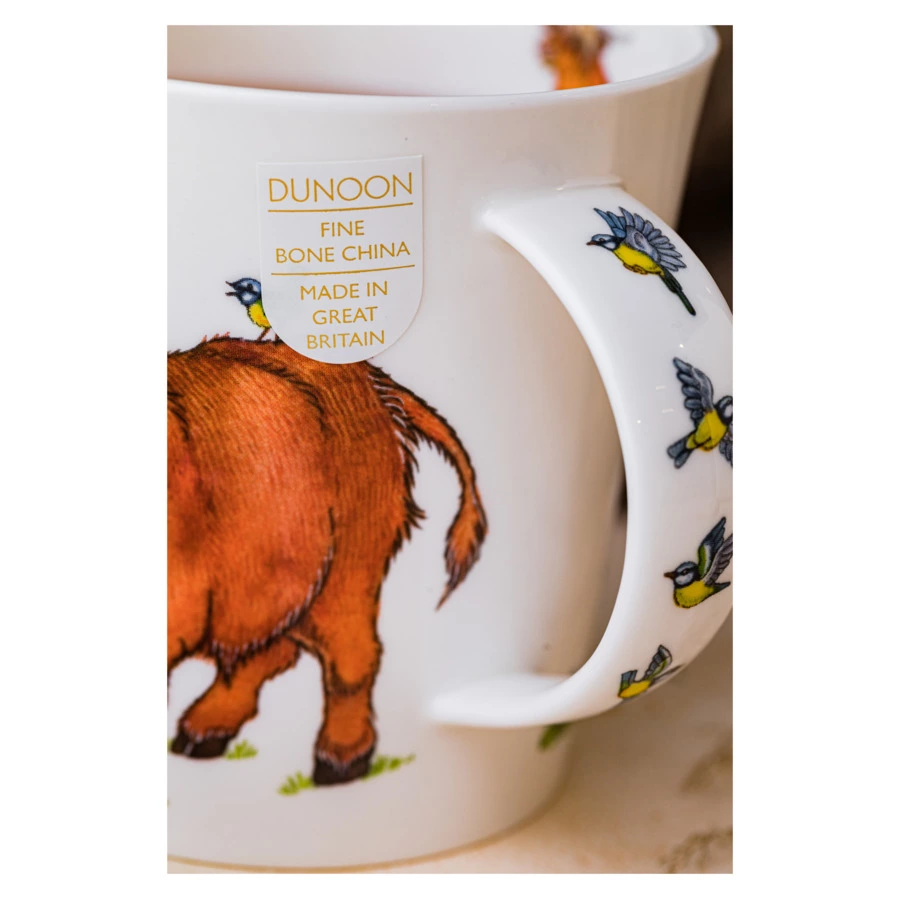 Кружка Dunoon Веселая семейка 480 мл, фарфор костяной