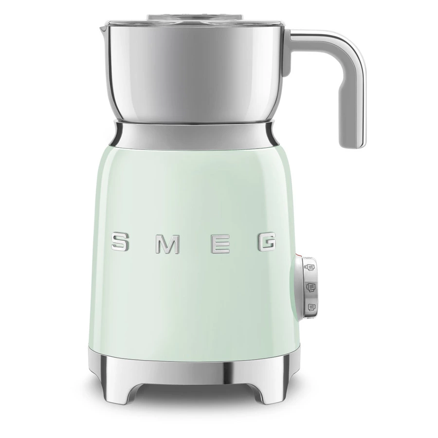 Вспениватель молока SMEG MFF01PGEU 500 Вт, до 250 мл пены, пастельный зеленый