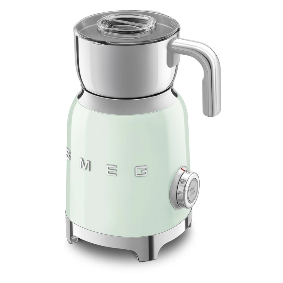 Вспениватель молока SMEG MFF01PGEU 500 Вт, до 250 мл пены, пастельный зеленый