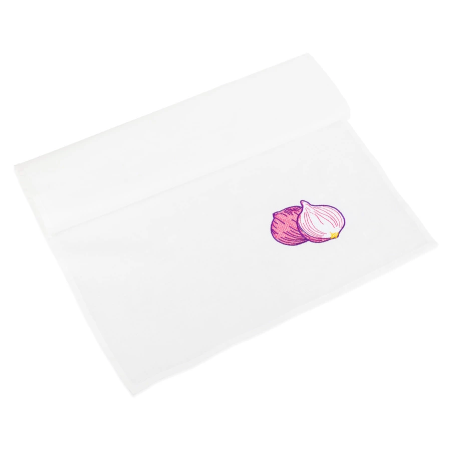 Набор кухонных полотенец Василиса Фазенда Лук, 3 шт, 50х70 см, полулен