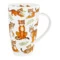 Кружка Dunoon Тигрята Хенли 600 мл, фарфор костяной