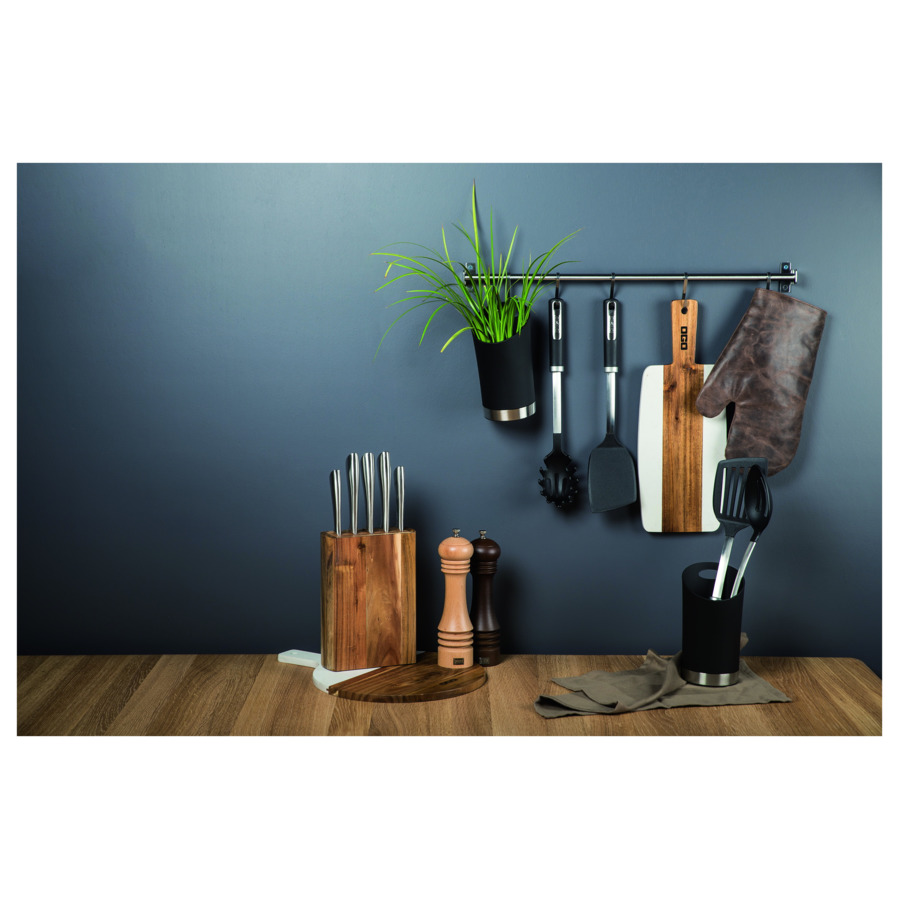 Набор кухонных ножей OGO 5 предметов в деревянной подставке