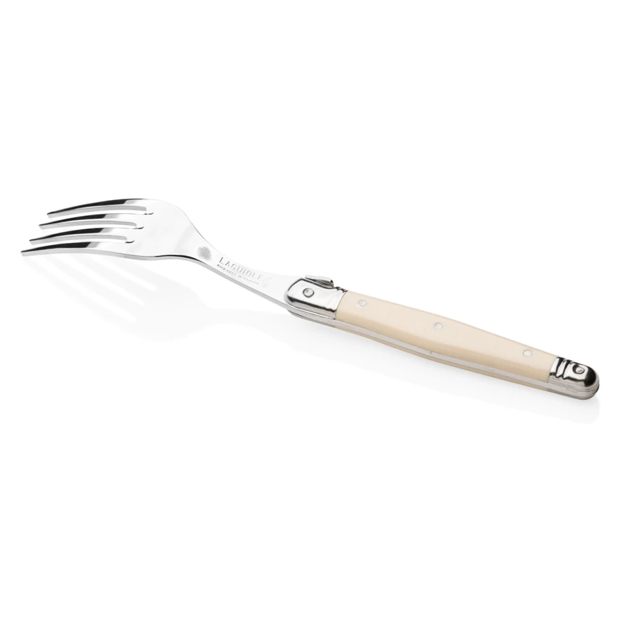 Набор вилок десертных ANDRE VERDIER Laguiole Essentiel Classique, 6шт, белая ручка, п/к
