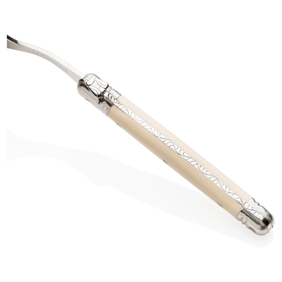 Набор вилок десертных ANDRE VERDIER Laguiole Essentiel Classique, 6шт, белая ручка, п/к