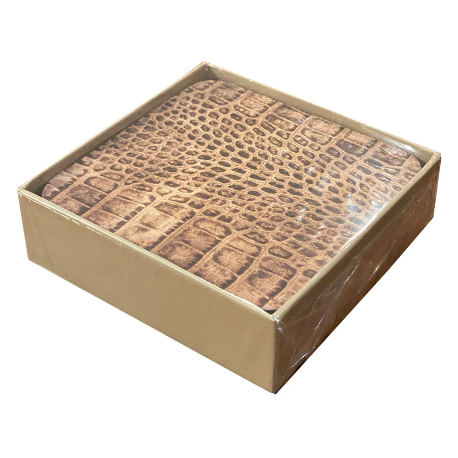 Набор подставок под стаканы Top Art Studio Аллигатор 10,5х10,5см, 6шт