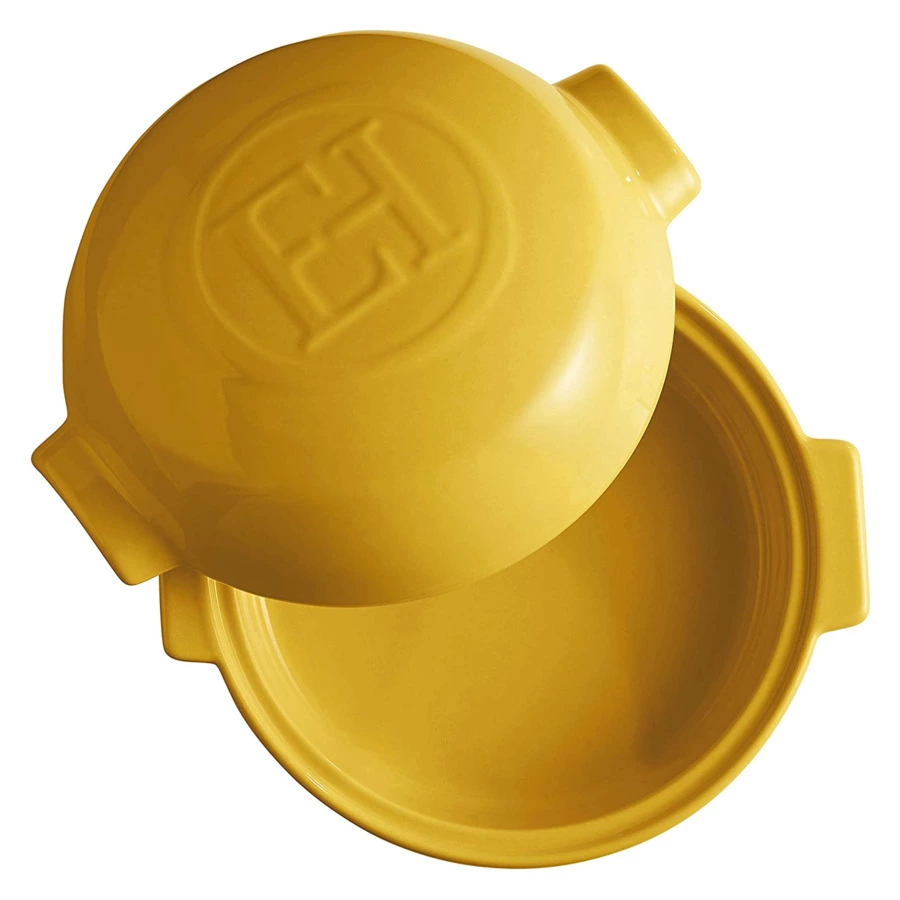 Форма для запекания индивидуальная с крышкой Emile Henry 19,5х17,5х4,5 см, прованс, керамика, п/к