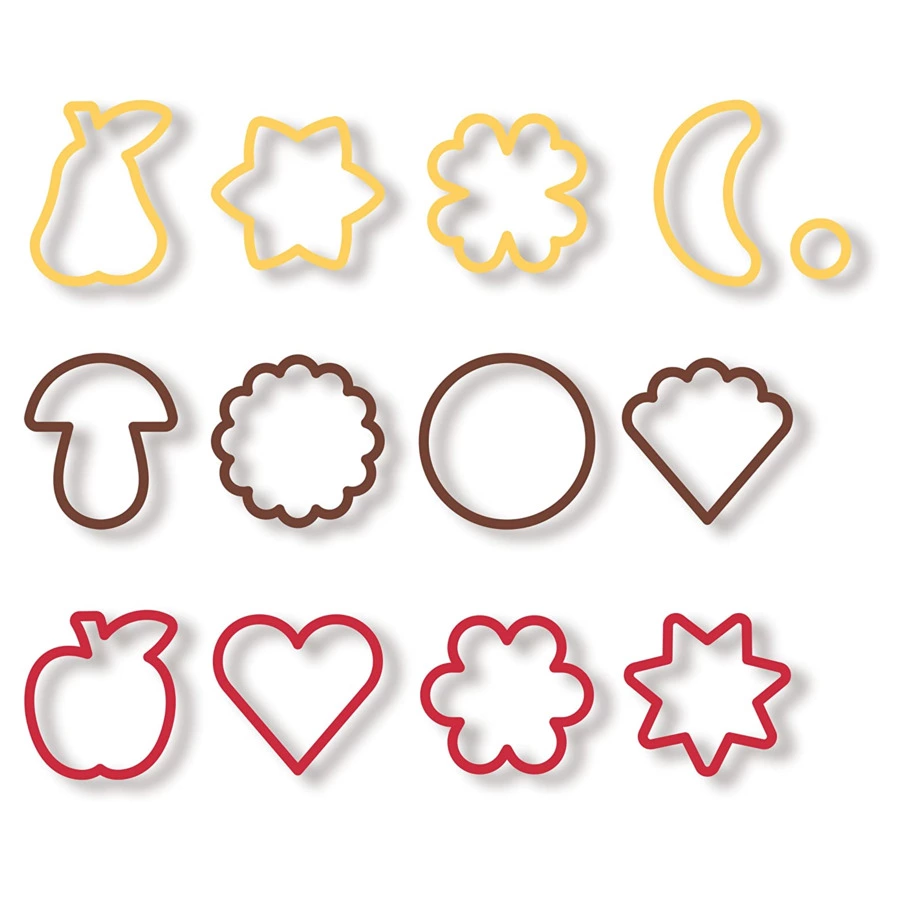 Набор формочек для печенья Tescoma DELICIA Традиционные, 13 шт, пластик
