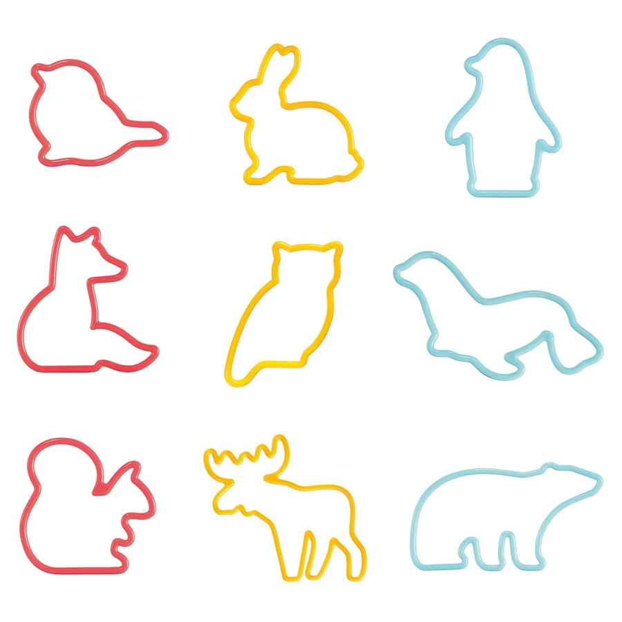 Набор формочек для печенья Tescoma DELICIA KIDS Животные, 9 шт, пластик