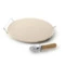 Набор для пиццы Nordic Ware 3пр: камень для приготовления на подставке 33см и нож для пиццы