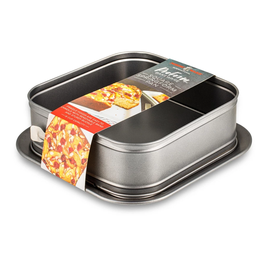 Форма для выпечки разъемная Nordic Ware 24х24хh8 см, антипригарная, сталь