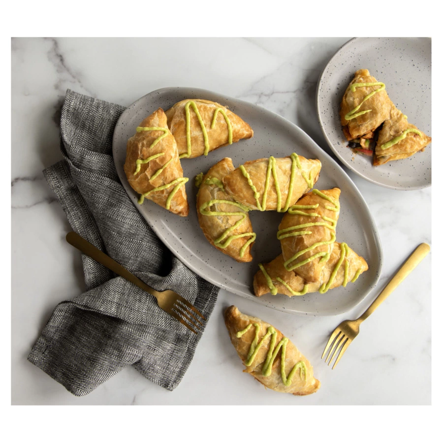 Форма для пельменей, вареников, кальцоне и пирожков Nordic Ware 15х8 см,пластик, серо-голубой