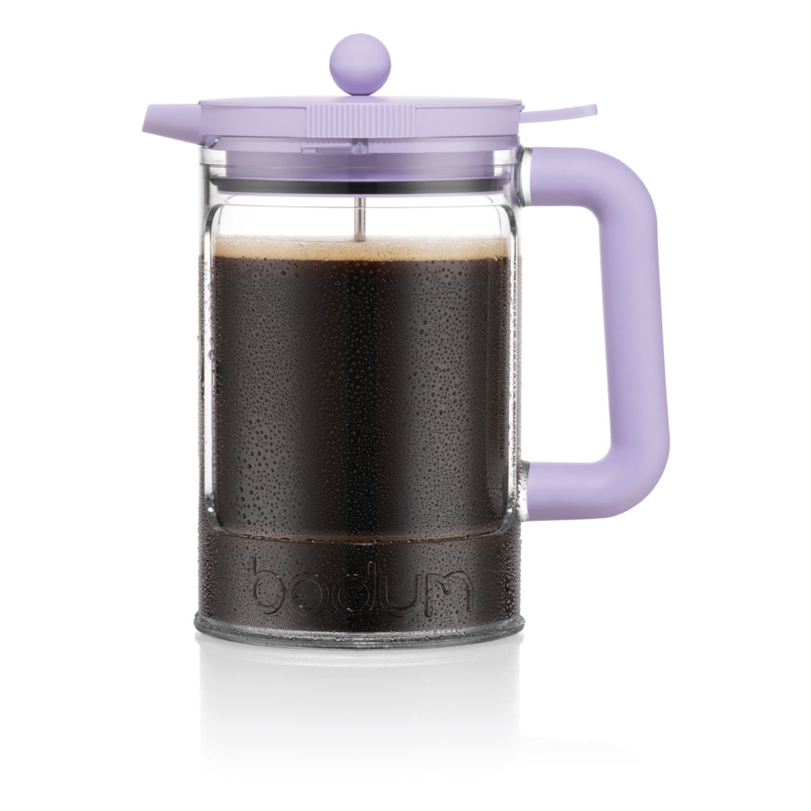 Кофейник френч-пресс Bodum Bean Ice 1,5 л, пластик, вербена чайник заварной кофейник френч пресс
