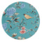 Набор тарелок акцентных Lenox Цветущая лоза 23 см, 4 шт, бирюзовый