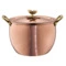Кастрюля с крышкой  Ruffoni Historia decor 5,0л, d20см, h16см (медь,олово, бронза)