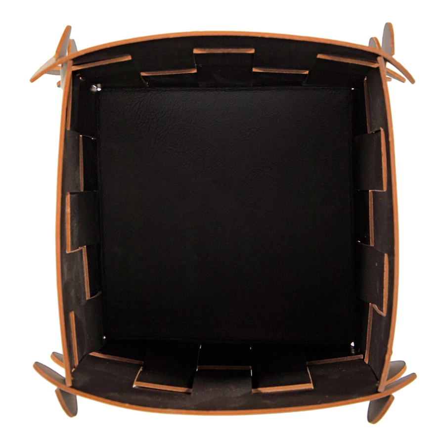 Корзинка квадратная ADJ Shlesser 13см, капучино