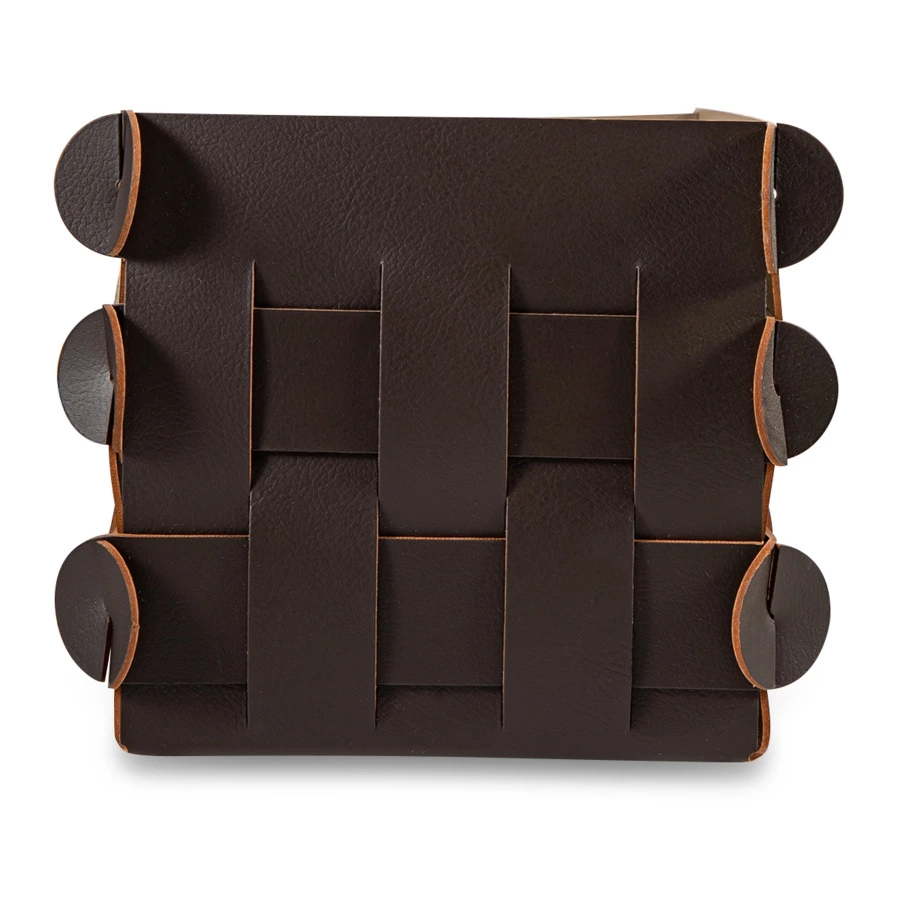 Корзинка квадратная ADJ Shlesser 13см, шоколад