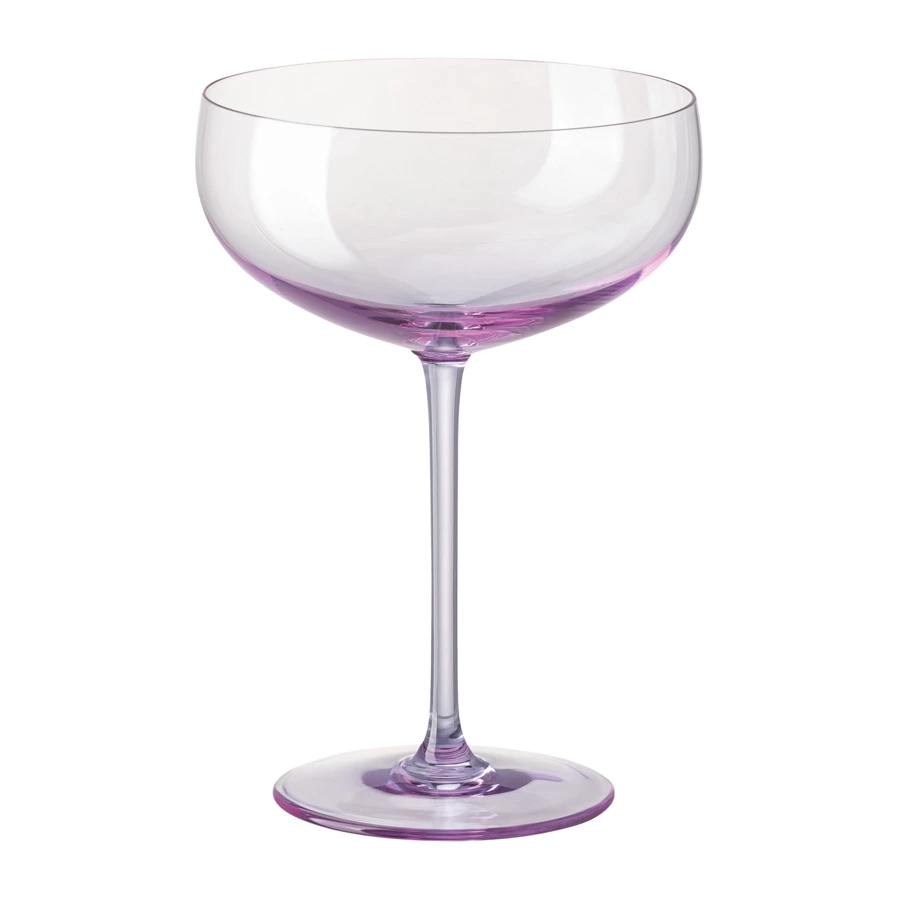 Набор креманок для шампанского Rosenthal Турандот 220 мл, стекло, розовый, 6 шт