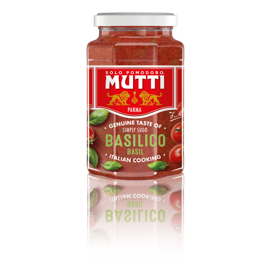 Соус томатный Mutti с базиликом 400 г томаты mutti с чесноком 400 г