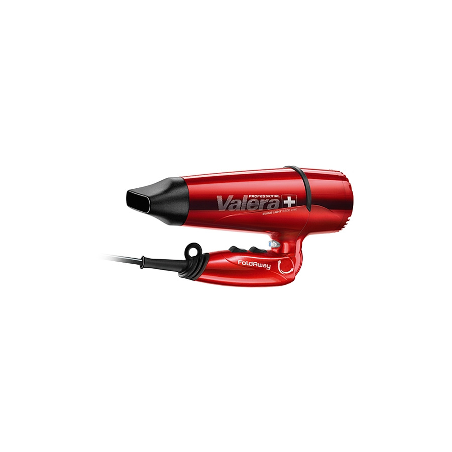Фен профессиональный Valera Swiss Light 5400 Fold-Away Ionic Red