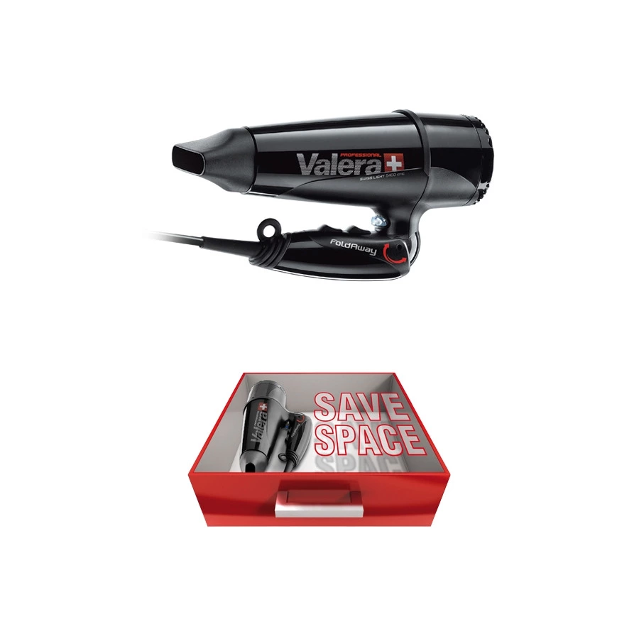 Фен профессиональный Valera Swiss Light 5400 Fold-Away Ionic TF