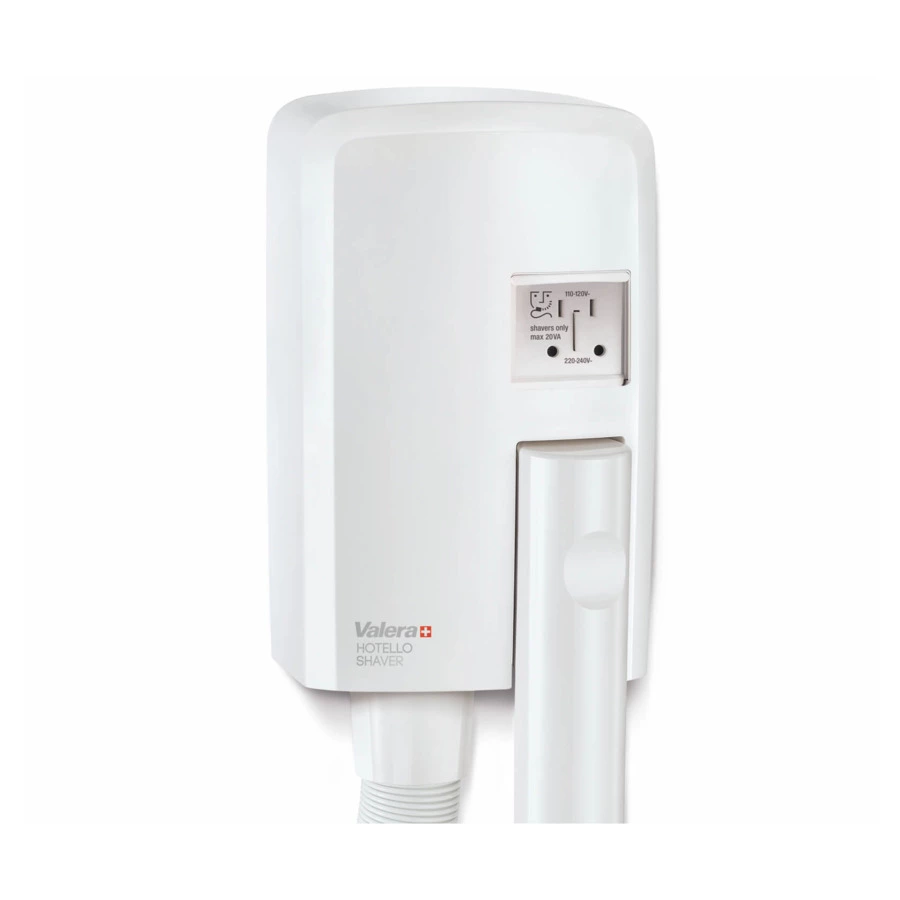 Фен настенный Valera Hotello Super AC Shaver 1400W