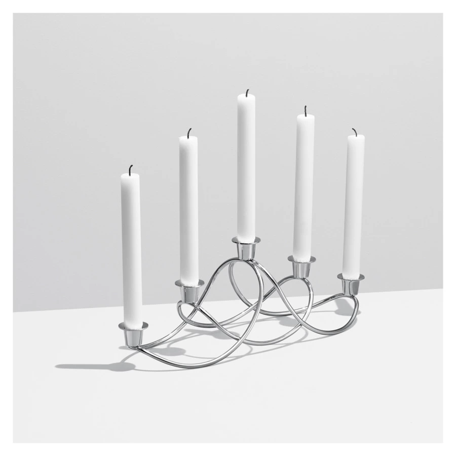 Подсвечник для 5-ти свечей Georg Jensen Гармония 14,3см