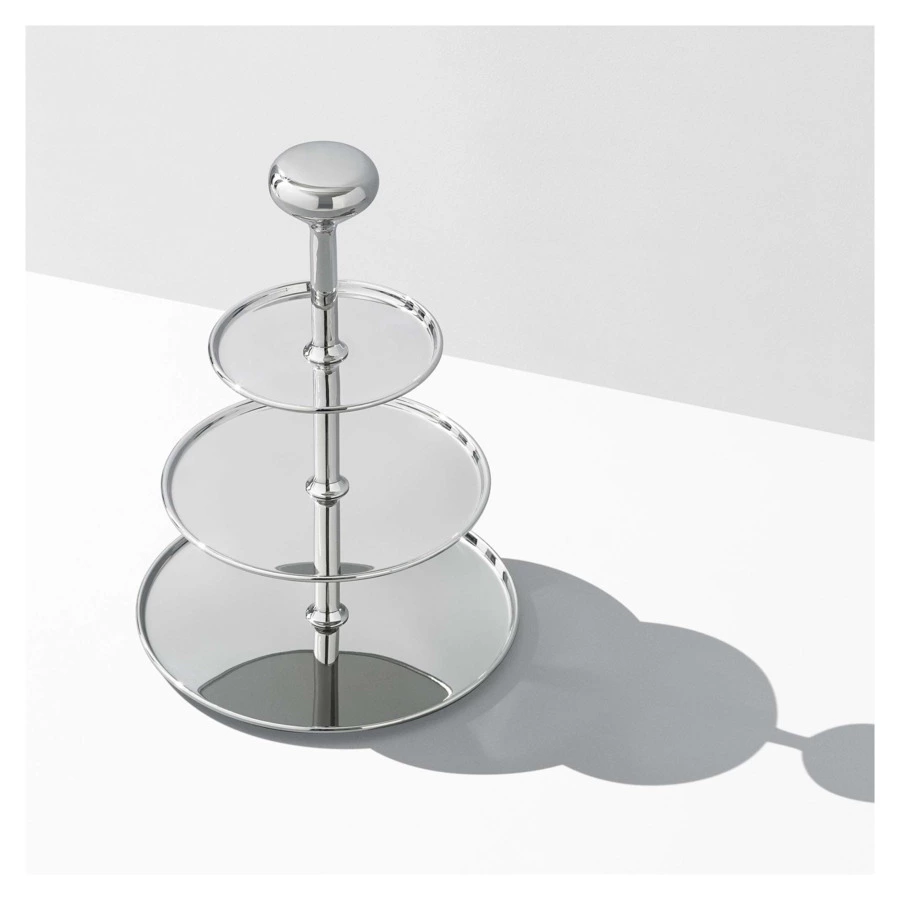 Фруктовница трехъярусная Georg Jensen Альфредо 30 см