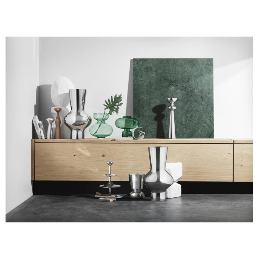 Фруктовница трехъярусная Georg Jensen Альфредо 30 см