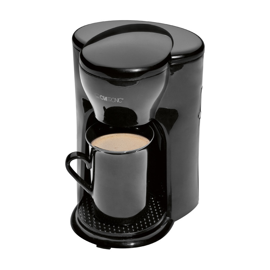 Кофеварка CLATRONIC KA 3356, черный кофеварка clatronic es 3643 черный стальной
