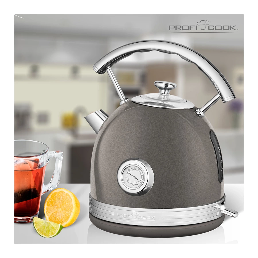 Чайник Profi Cook PC-WKS 1192, антрацит