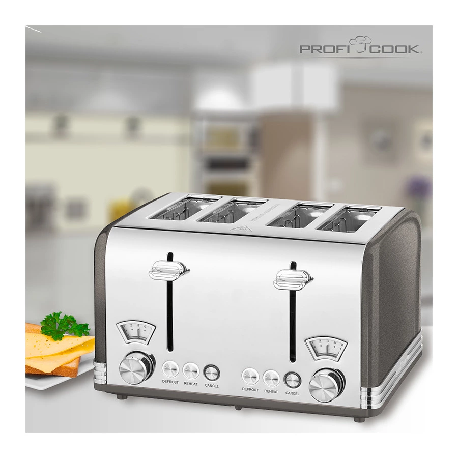 Тостер Profi Cook PC-TA 1194, антрацит