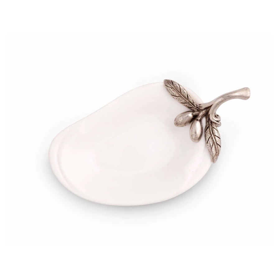 Розетка Vagabond House Оливковая роща 11х6 см, фарфор